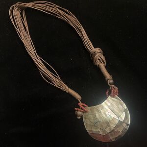 Vintage boho statement necklace